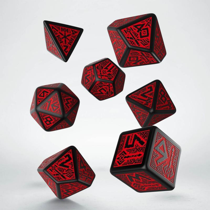 Série de 7 dés RPG Nains QWorkshop