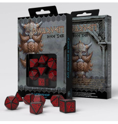 Série de 7 dés RPG Nains QWorkshop