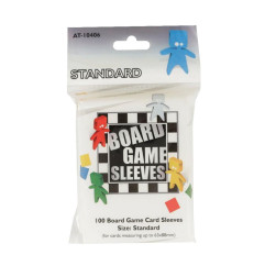 BOARD GAME SLEEVES : STANDARD 63X88MM (x100)