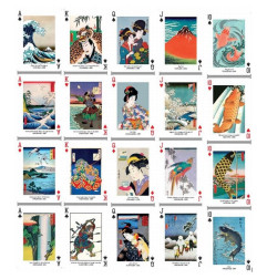 Cartes Piatnik - Estampes Japonaises