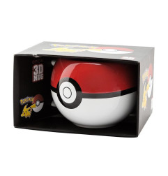 Mug Pokémon 3D Pokeball 400ml