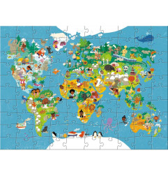 Puzzle Carte du Monde