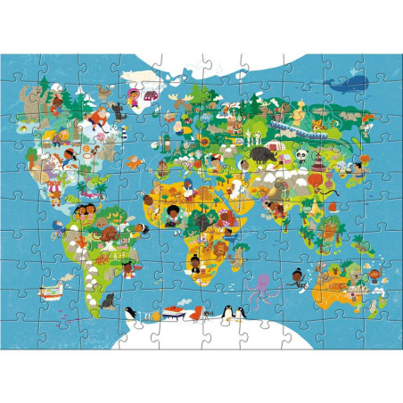 Puzzle Carte du Monde