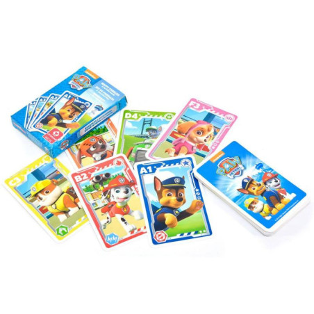 Jeu des 7 familles - 4 en 1 - Pat'Patrouille