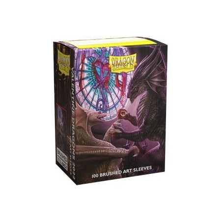Sleeves Dragon Shield Art Valentine Dragons (x100)