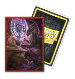 Sleeves Dragon Shield Art Valentine Dragons (x100)