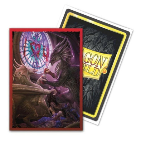 Sleeves Dragon Shield Art Valentine Dragons (x100)