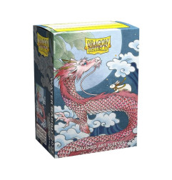 Sleeves Dragon Shield Art Water Rabit (x100)