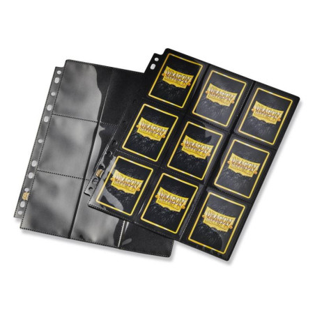 Pochette Dragon Shield Side-Loading Noir (x50)