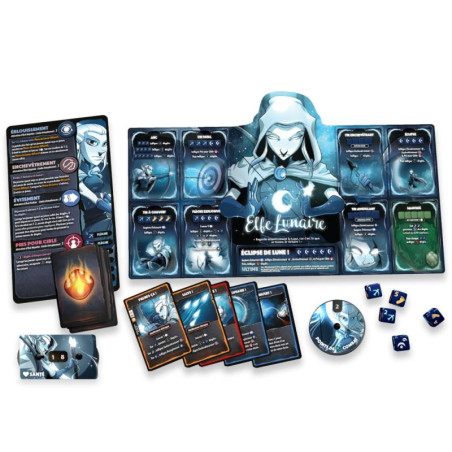 Dice Throne S1 - 1. Barbare VS Elfe Lunaire