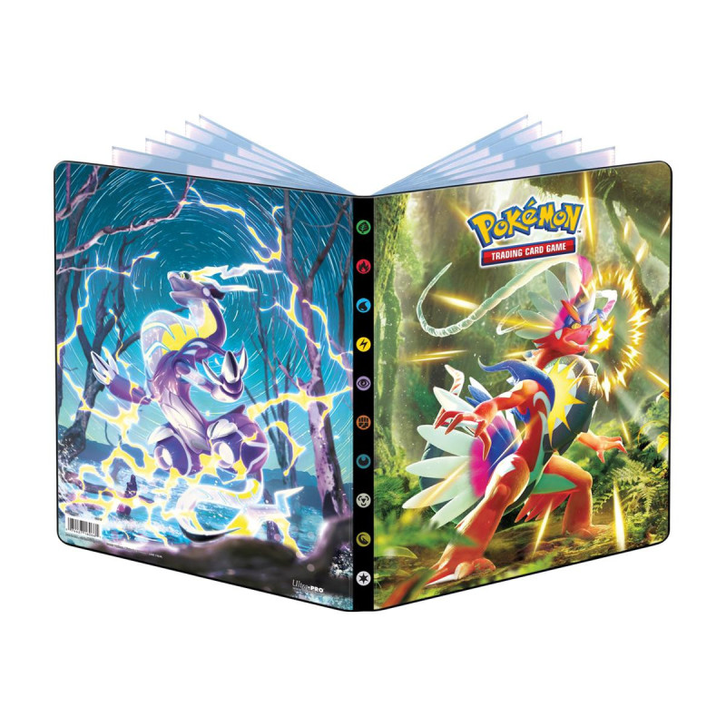 Pokemon : Portfolio A4 9 cases Ecarlate et Violet
