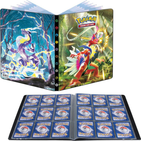 Pokemon : Portfolio A4 9 cases Ecarlate et Violet