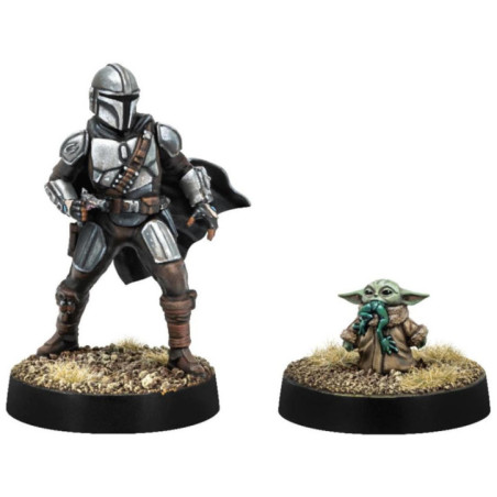 Star Wars Légion - Din Djarin & Grogu (ext.)