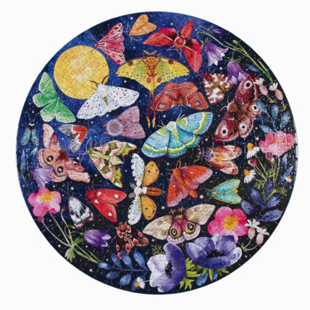 Puzzle 500p - Moths (Papillons de nuit)