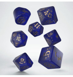 Série de 7 dés RPG Modernes Chat Meowster QWorkshop