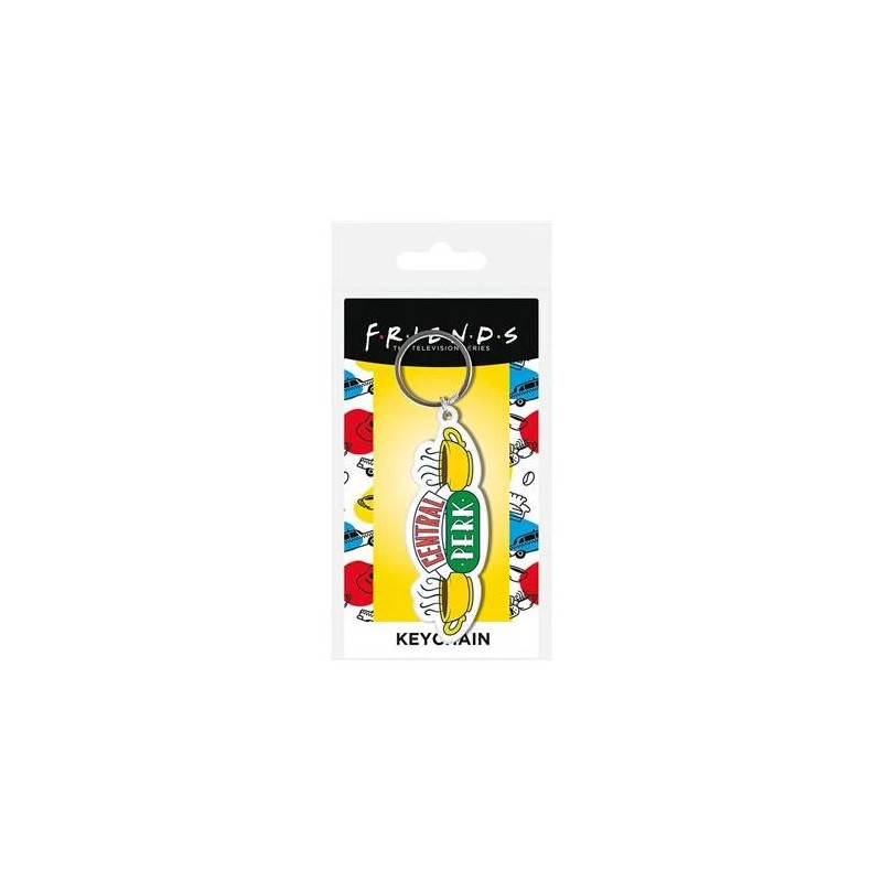 Porte-Clefs Friends Central Perk Caoutchouc