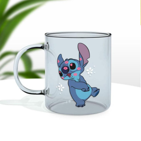 Mug Disney Stitch en verre