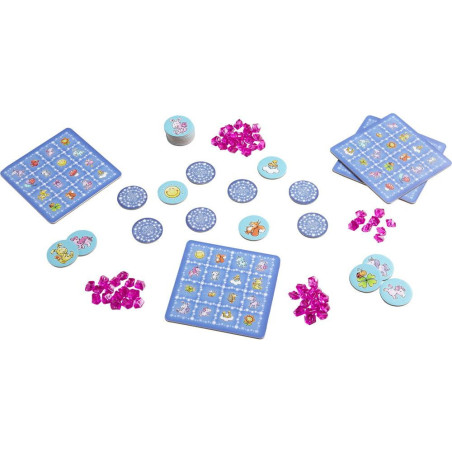 Licornes dans les nuages - Bingo scintillant