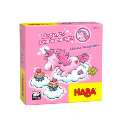 Licornes dans les nuages - Mémo magique