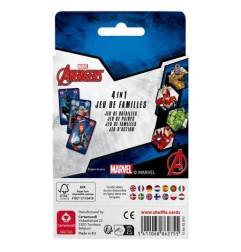 Jeu des 7 familles - 4 en 1 - Marvel Avengers