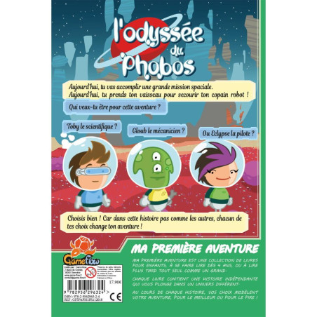 Ma première aventure : L'Odyssée du Phobos