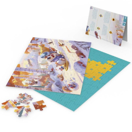Puzzle+ 70p : Loki fait de la Luge