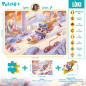 Puzzle+ 70p : Loki fait de la Luge