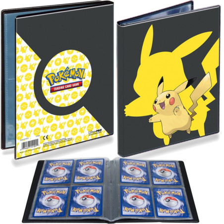 Pokemon : Portfolio A5 4 cases Pikachu + 2 géantes