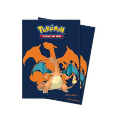 Pokemon : Protège-Cartes (x65) Dracaufeu