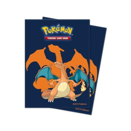 Pokemon : Protège-Cartes (x65) Dracaufeu