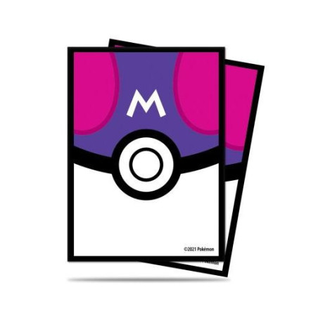 Pokemon : Protège-Cartes (x65) Master ball