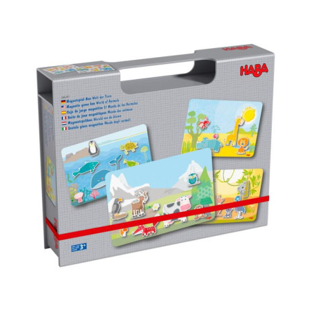 Boîte de jeu magnétique Monde des animaux