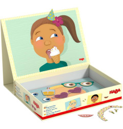 Boîte de jeu magnétique Petites frimousses