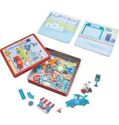 Boîte de jeu magnétique Petits Bolides
