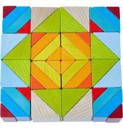 Jeu d’assemblage 3D Blocs Mosaïque