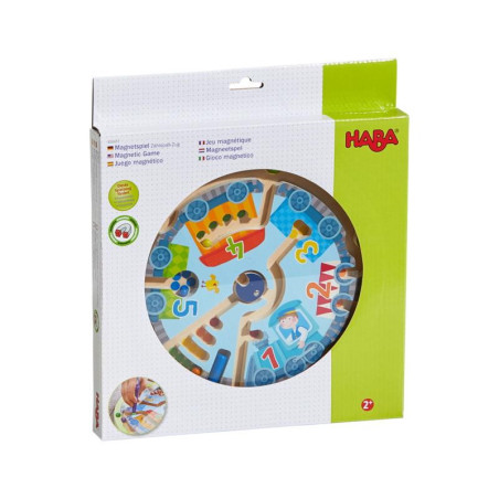 Jeu magnétique Le petit train de billes