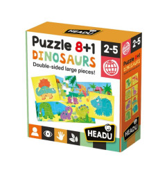 Puzzle 8+1 Dinosaurs