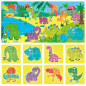 Puzzle 8+1 Dinosaurs