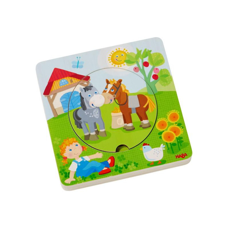 Puzzle en bois Monde de la Ferme