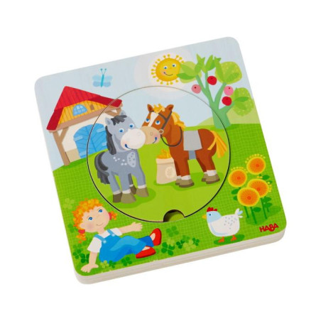 Puzzle en bois Monde de la Ferme