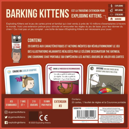 Exploding Kittens : Barking Kittens (ext.)