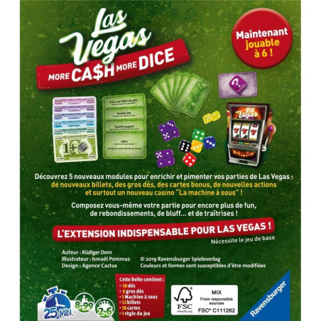 Las Vegas : More Cash More Dice