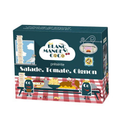 Blanc Manger Coco : Salade, Tomate, Oignon (ext.)