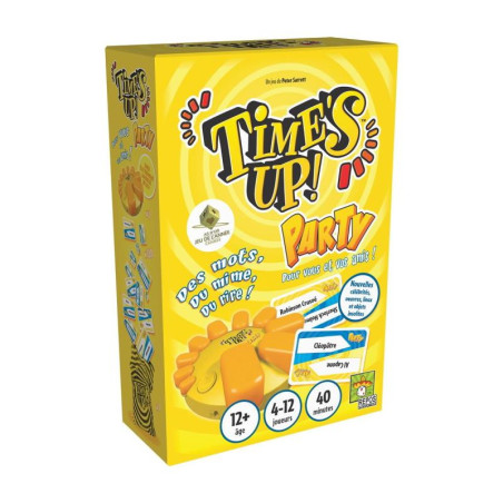 Time's Up Party 1 Jaune + Timer