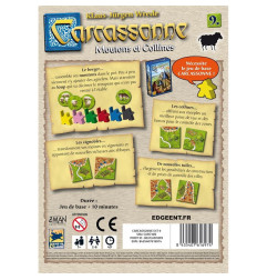 Carcassonne : Moutons et Colines (ext. 9)