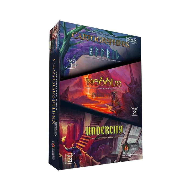 Cartographers : Pack de Parchemins