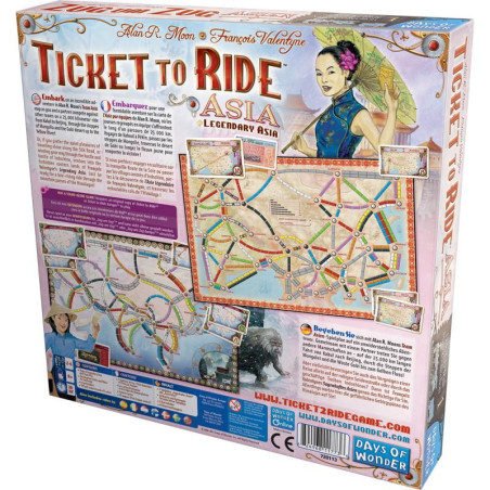Les Aventuriers du Rail : Asie (ext.)