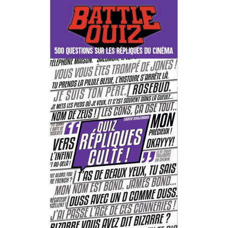 Battle Quiz : Répliques Cultes
